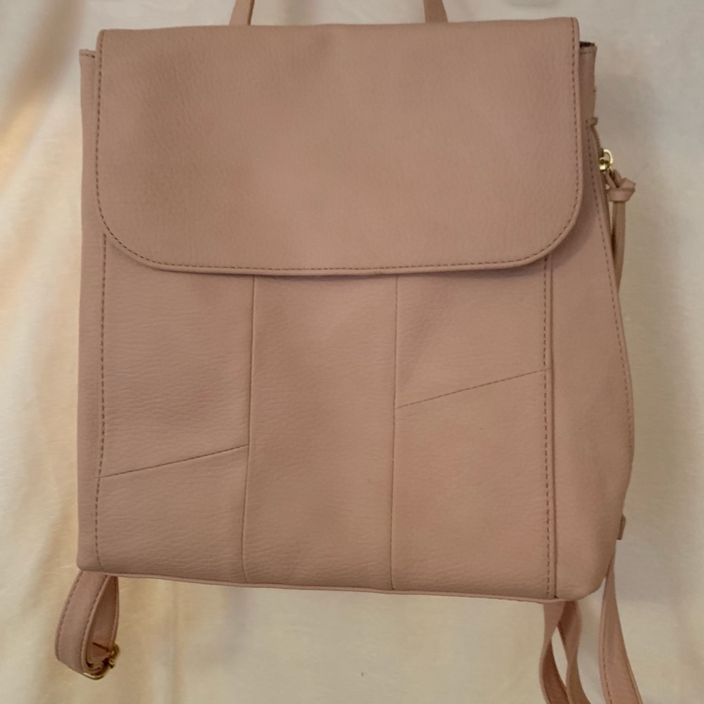 Light pink Relic backpack purse
